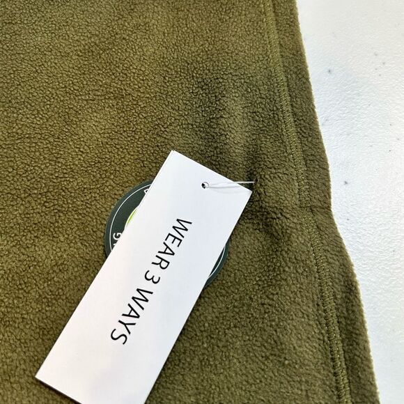 NWT Unisex Green 3 Way Gator Head covering - Picture 3 of 7